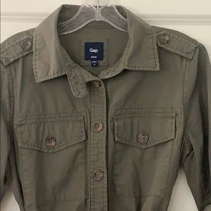 gap utility shirt jacket